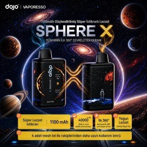 Vaporesso  Dojo Sphere X 40000 Puff Tek Kullanımlık Elektronik Sigara